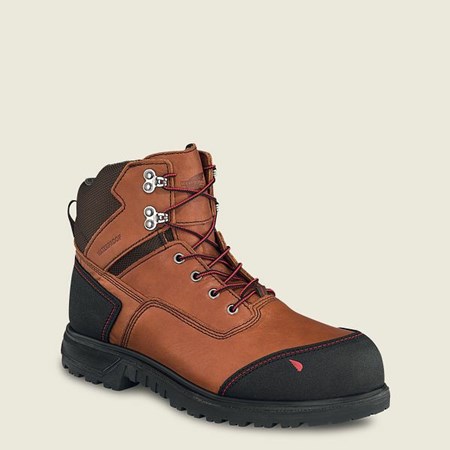 Bottes De Sécurité Red Wing Brnr XP 6-inch Imperméables Homme Noir | IFR-634580