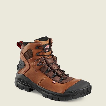 Bottes De Sécurité Red Wing Crv 6-inch Imperméables Homme Marron Noir | CFJ-260978