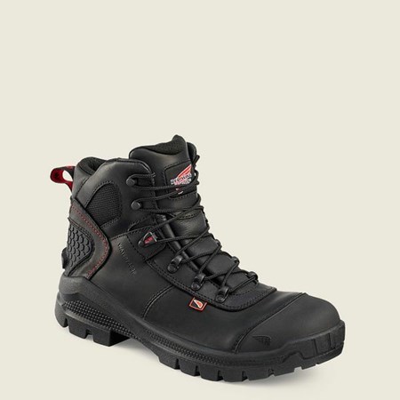 Bottes De Sécurité Red Wing Crv 6-inch Imperméables Homme Noir | WAR-165483