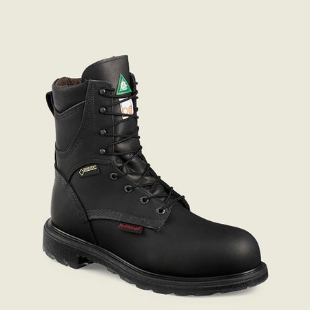 Bottes De Sécurité Red Wing SuperSole 2.0 8-inch Insulated, Imperméables CSA Homme Noir | WKO-369751