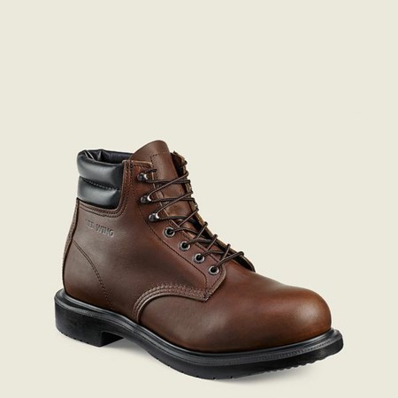 Bottes de Travail Red Wing SuperSole 6-inch Sécurité Embout Homme Marron | BTJ-054687